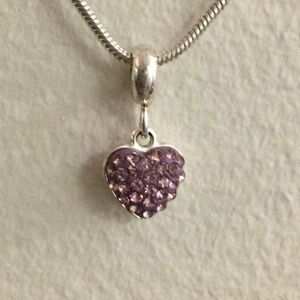 Pink Heart Pendant